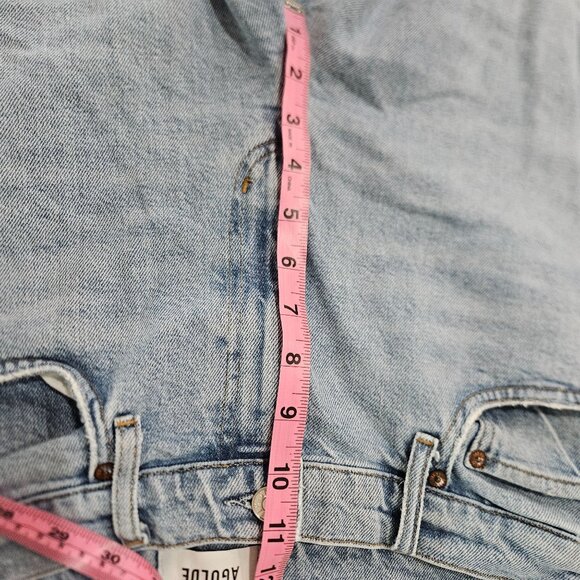 Agolde Sustainable Harper Straight Leg Denim Jeans Size 29 Eco Conscious - Picture 12 of 14